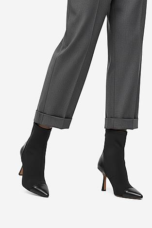 Botki NINE WEST CEO-NOURA-01 Czarny