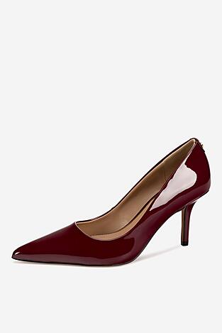 Czółenka NINE WEST WFA3045-1A Bordowy