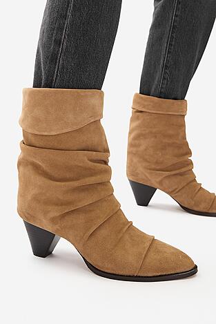 Боти Badura EO-APRIL-25FW218 ТЪМНОБЕЖОВ