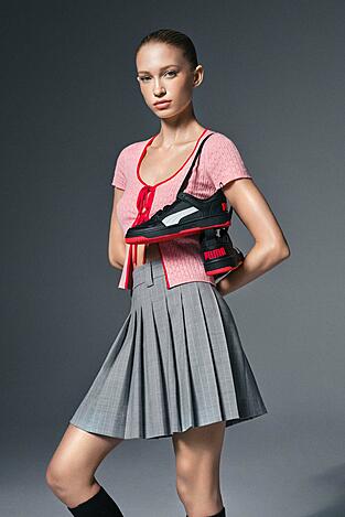 Obuwie sportowe Puma REBOUND LAYUP LO SL JR 37049013 Czarny