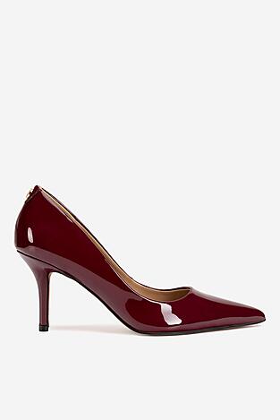 Czółenka NINE WEST WFA3045-1A Bordowy