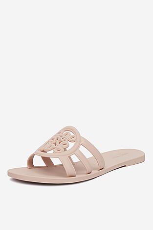 Klapki NINE WEST CEO-CT1120 Kremowy