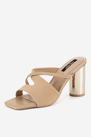 Klapki NINE WEST WSS21562-01 Beżowy
