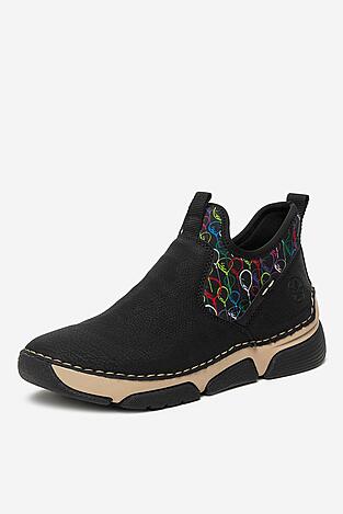 Bokacsizma Rieker 45957-00 FEKETE