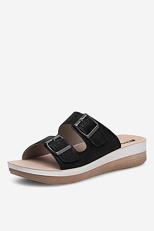 Klapki Inblu FT020400 Czarny