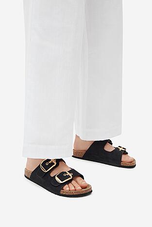 Klapki Jenny LB-P1597-YLD Czarny