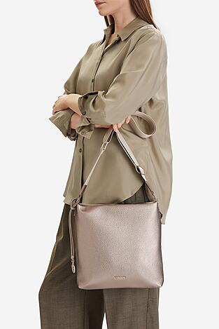 Дамска чанта Lasocki CEO-LSK-K-031-06 С ЦВЯТ НА СТАРО СРЕБРО