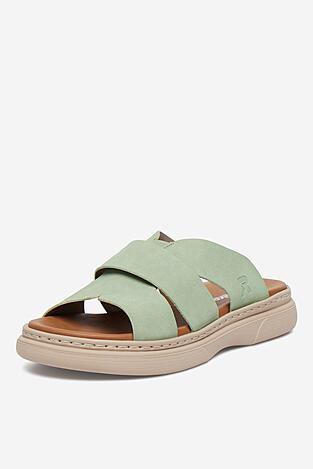 Klapki Rieker CEO-V3089-52 Oliwkowy jasny