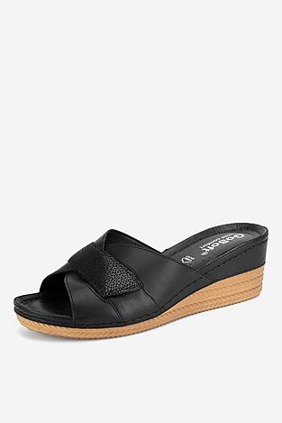 Šľapky Go Soft ARC-2309-07 ČIERNA