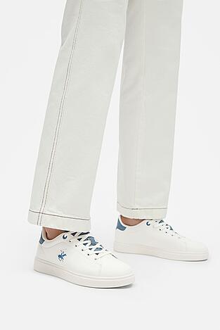 Pantofi pânză Beverly Hills Polo Club VSS25003W ALB