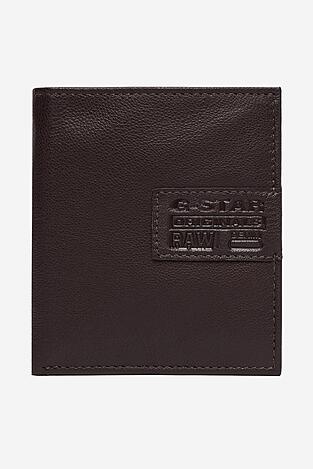Portfel męski G-STAR RAW HP-MAEL-1-GOAT Brązowy ciemny