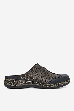 Klapki Rieker CEO-46376-14 Granatowy ciemny