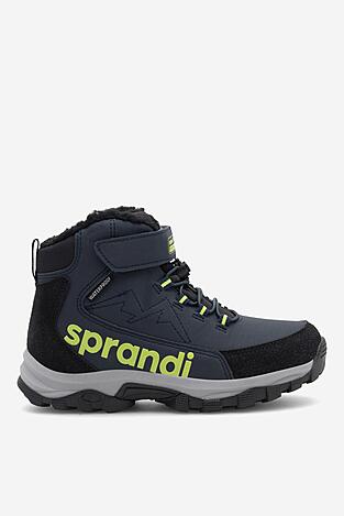 Vysoké šnurovacia topánky SPRANDI EARTH GEAR WINTER WAVE SCP86-25067 TMAVOMODRÁ