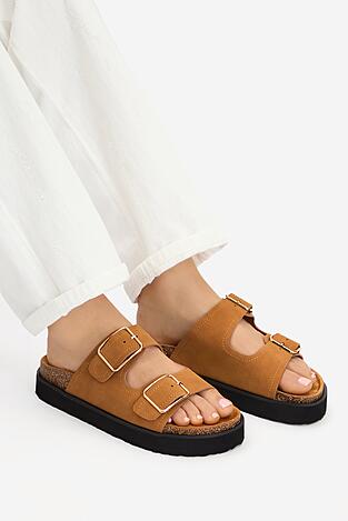 Klapki DeeZee CEO-LB-P2181 Camel