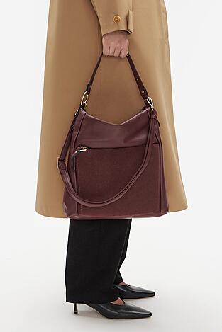 Kézitáska Lasocki LSK-K-051-06 BORDÓ