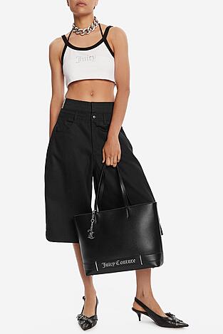 Geantă de mână Juicy Couture CEO-BEJXT8840WVP NEGRU