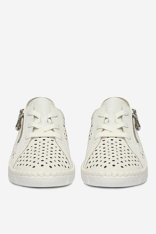 Półbuty Rieker CEO-M2300-80 Biały