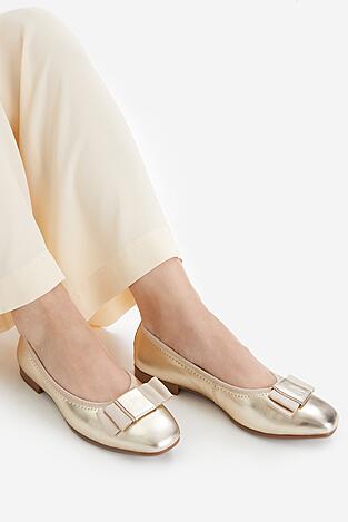 Baleriny Lasocki CEO-RST-ROMI-43 Złoty