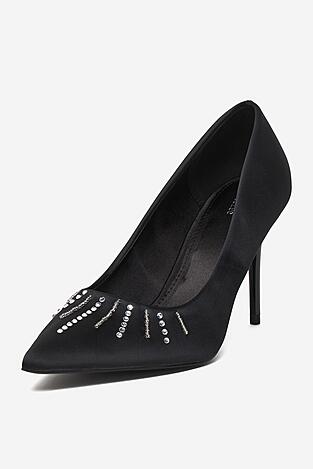 Czółenka DeeZee CEO-CD24-205 Czarny