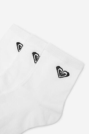 Ponožky ROXY AS_ROXY_06Z_SS25 (3-PACK) BÍLÁ