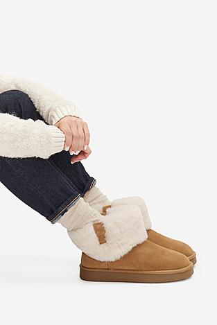 Botki Lasocki CEO-HDR241212-18 Camel
