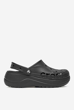 Uszodai papucs Crocs WB-BAYA PLATFORM CLOG 208186-001 FEKETE