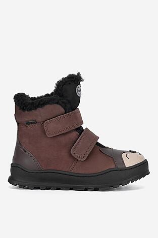 Šněrovací vyšší obuv Lasocki Kids TYSON CI12-TYSON-03(III)CH HNĚDÁ