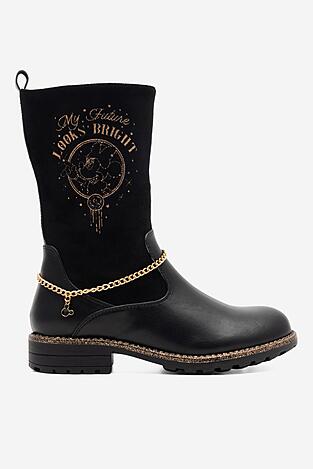 Cizme Mickey&Friends CS-136DSTC NEGRU