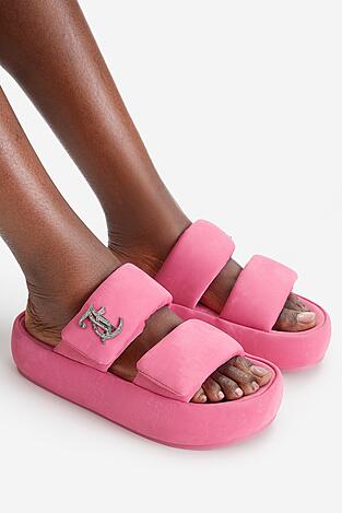 Klapki Juicy Couture CEO-WSS21515-06 Różowy