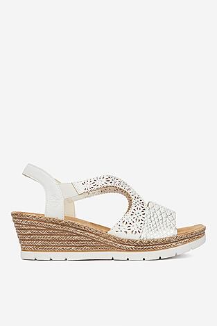 Sandały Rieker CEO-61916-80 Biały