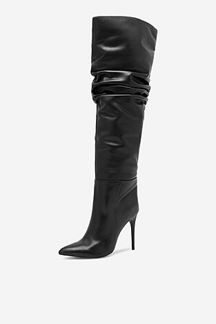 Kozaki EVA MINGE MURCJA-110471 Czarny