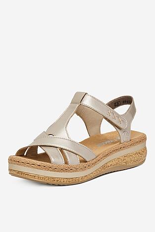 Sandały Rieker CEO-V0919-90 Złoty