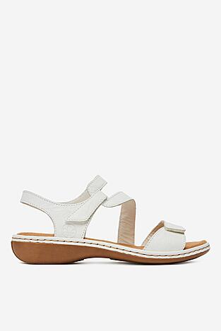 Sandały Rieker 659C7-80 Biały