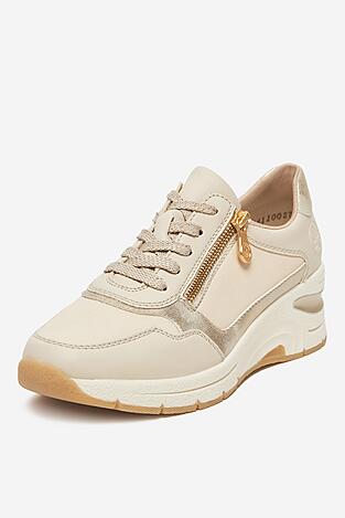 Sneakers Rieker N9301-60 Beżowy jasny