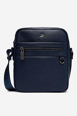 Torba męska Beverly Hills Polo Club C-BHPC-L-018-08 Granatowy