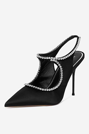 Czółenka EVA MINGE EO-LIVIA-LT2019-6 Czarny