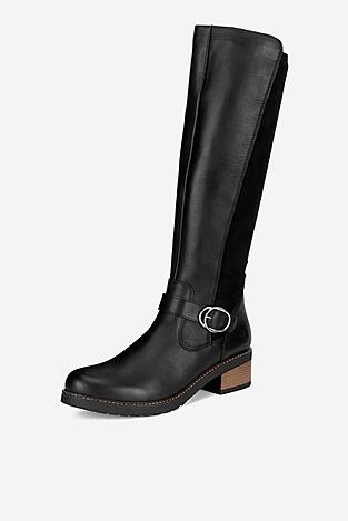 Kozaki Remonte D1A73-01 Czarny