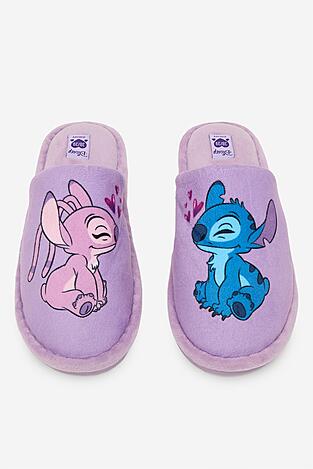 Kapcie Disney Classics AW24-301DCLS-B Fioletowy