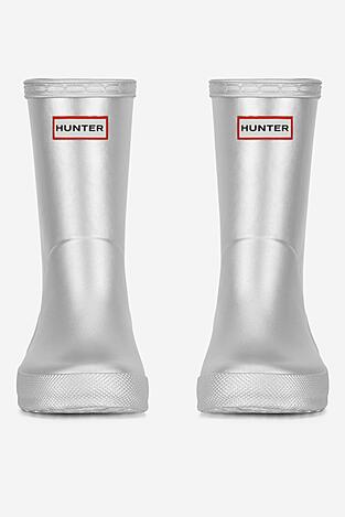 Gumáky HUNTER KFT5087RMT-SIL STŘÍBRNÁ