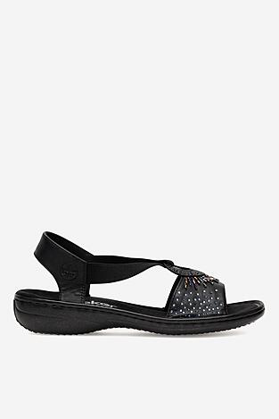 Sandały Rieker 60880-00 Czarny