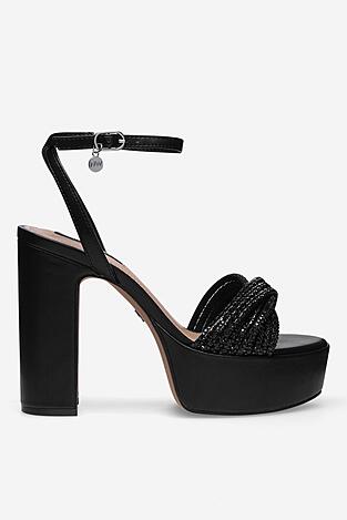 Sandály NINE WEST WFA2736-1 ČERNÁ