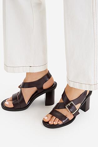 Sandały Jenny CEO-HY7750-1 Bordowy