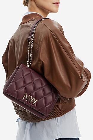Дамска чанта NINE WEST CEO-CHARLOTTE-I-S22558 БОРДО