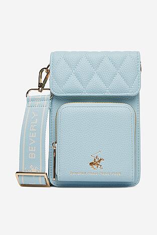 Torebka Beverly Hills Polo Club BHPC-L-007-07 Niebieski
