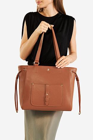 Torebka Beverly Hills Polo Club BHPC-C-015-07 Camel