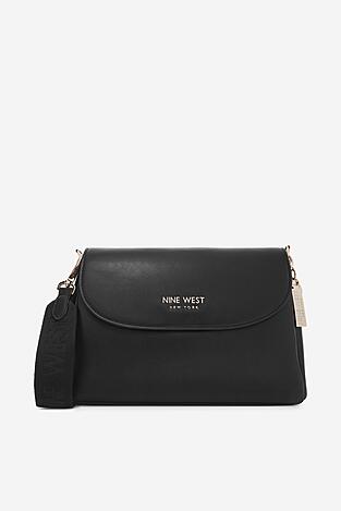 Дамска чанта NINE WEST CEO-EAST-VILLAGE-ESSENTIAL-LX9962 ЧЕРЕН