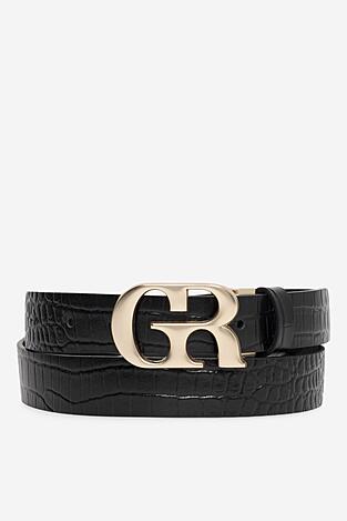 Pasek damski Gino Rossi BLYL23008 Czarny