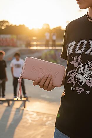 Női pénztárca ROXY CEO-RX-W1-002-AW25 RÓZSASZÍN
