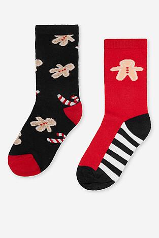 Skarpetki Action Boy 8KB-005-AW23 (2-PACK) Czerwony