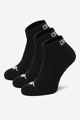 Чорапи Kappa KR_GOAL_SS25 (3-PACK) ЧЕРЕН